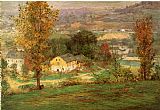 John Ottis Adams In the Whitewater Valley painting